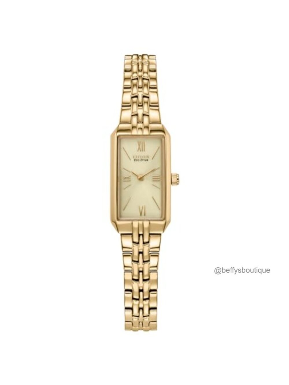 Eco-Drive Classic Dress Watch with Gold-Tone Stainless Steel Slim Bracelet